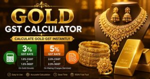 Gold GST Calculator
