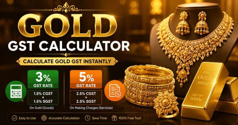 Gold GST Calculator